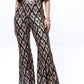 Sequin Flared Pants