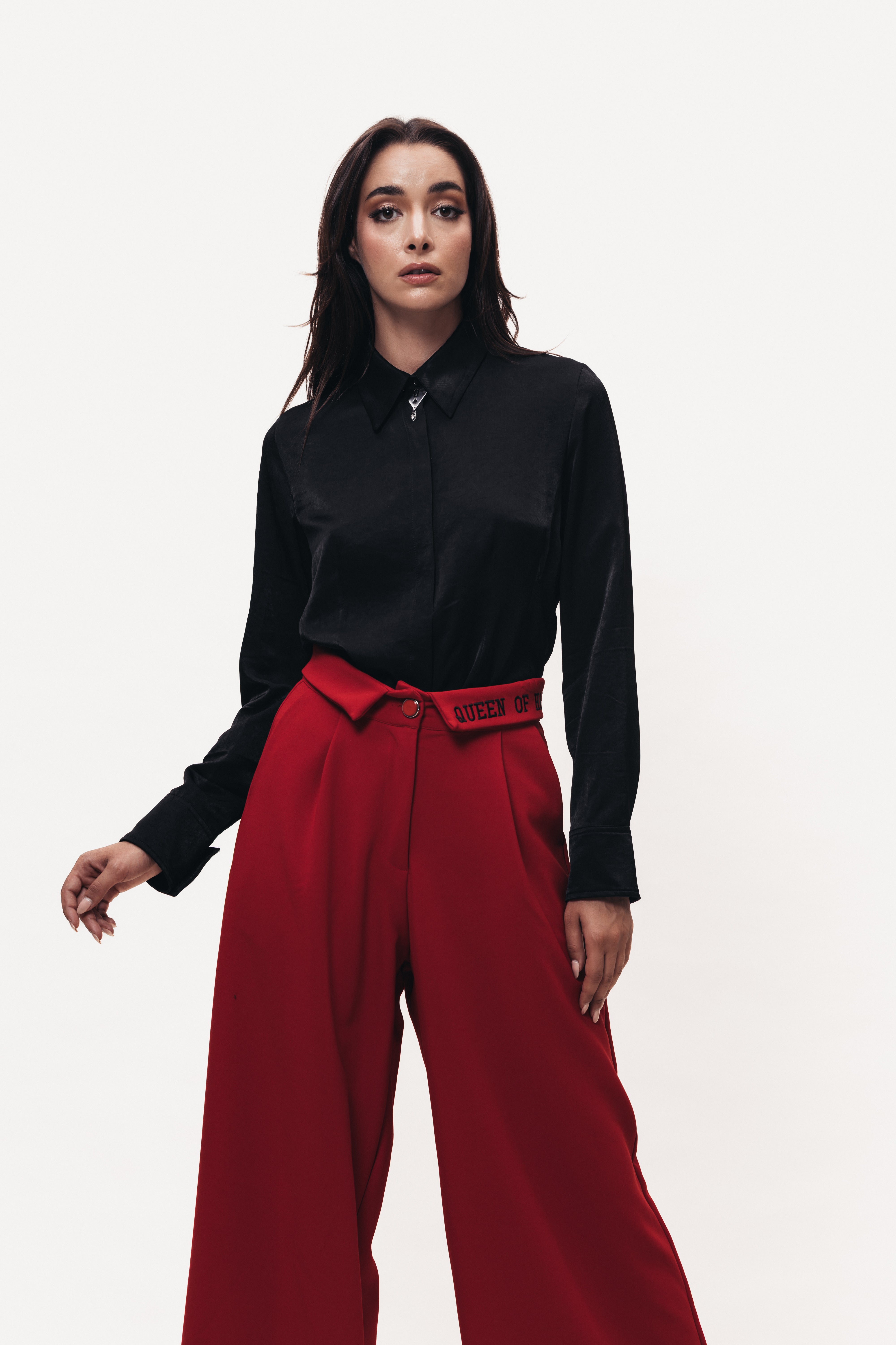 Blackjack Button-Up