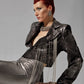 Foil Blazer Short