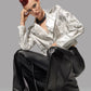 Foil Blazer Short