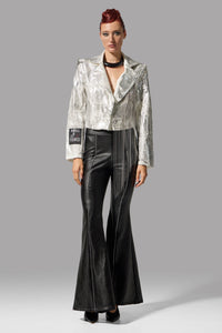 Foil Blazer Short
