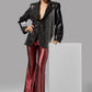 Foil Blazer Long