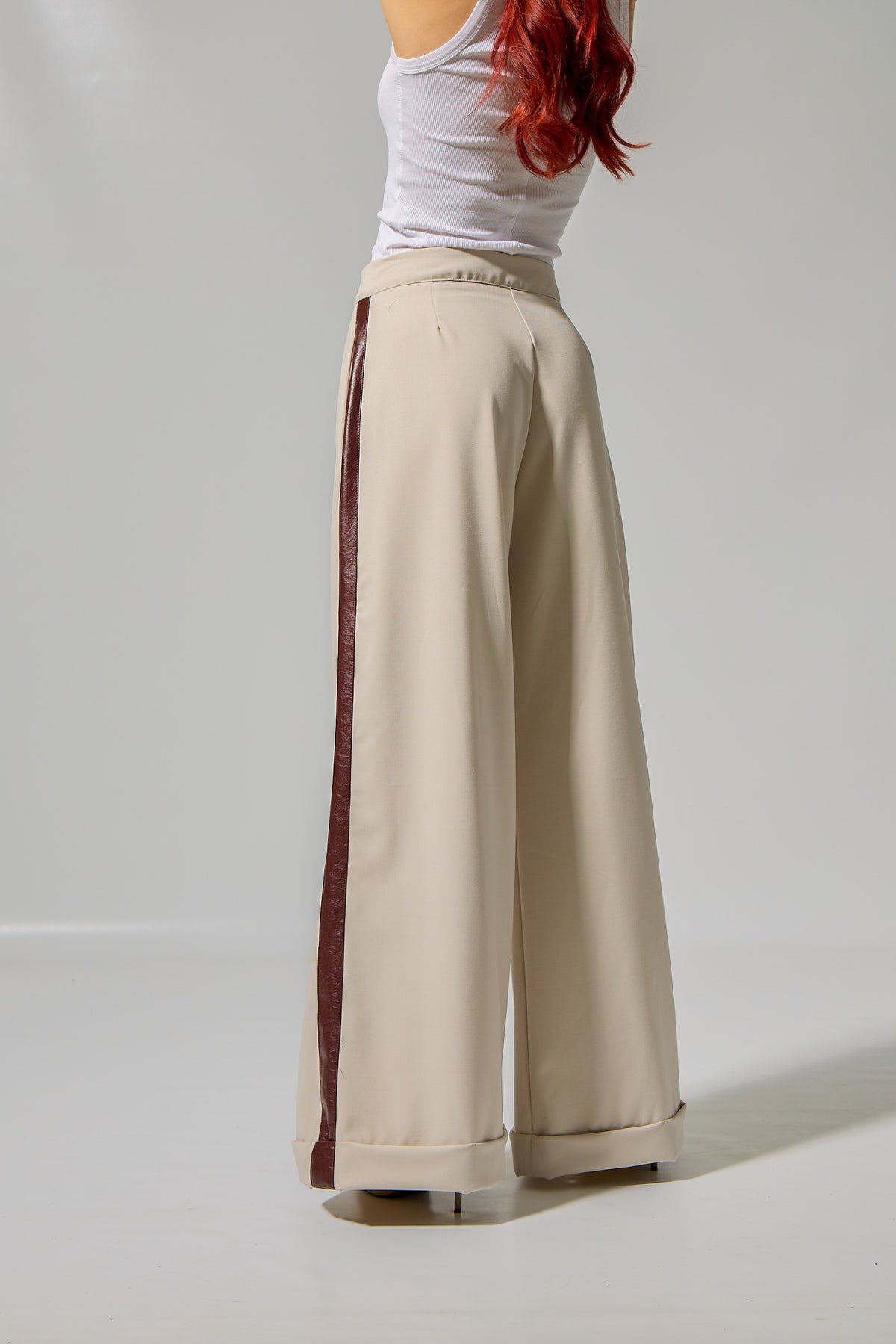 Contrast Pants