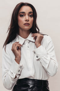 Blackjack Button-Up