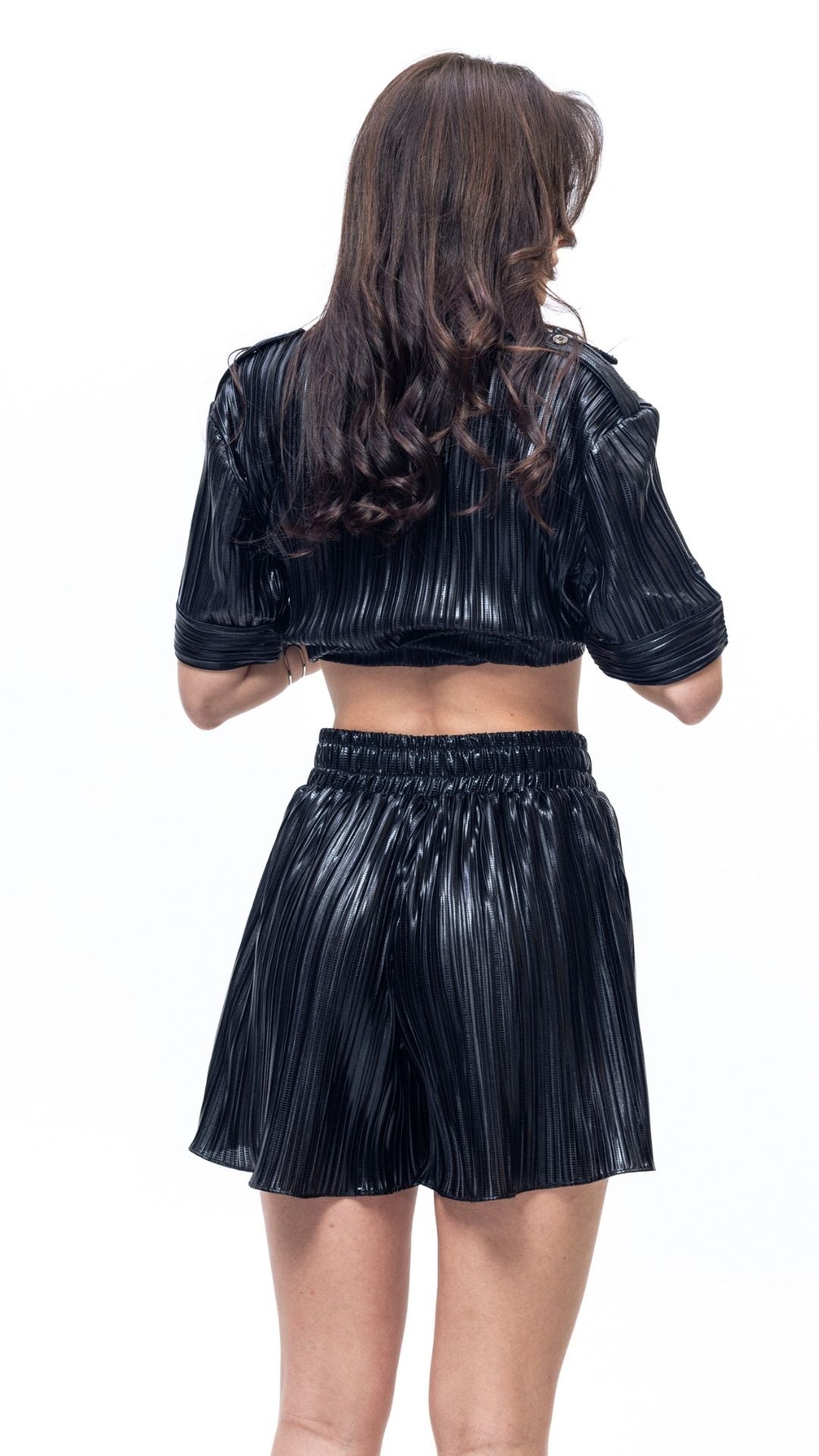 Pleated Shorts
