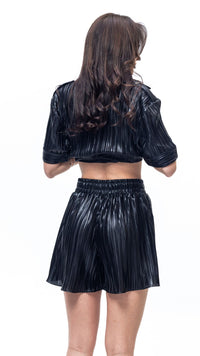 Pleated Shorts