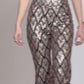 Sequin Flared Pants